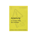 Instructies voor eerste hulp Boekjesformulier Söhngen 8001004