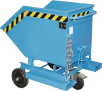 600 l panel van LxWxH 1400x1070x1220 mm blue RAL 5012