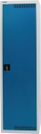 Omgevingskast met ventilatie 1800x500x500 mm, 4x10 liter lichtgrijs/ gentiaanblauw