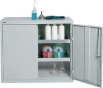 Umweltschrank ohne Belüftung 900x1000x500 mm, 2x22 l lichtgrau/lichtgrau