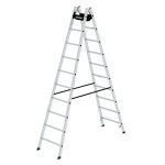 Aluminium stepladder 2x10 rungs Accessible on both sides