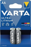 Lithium battery Mignon AA 1.5V, 2900mAh Varta 6106 - Pack=2pcs