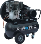Mobile piston compressor 4 KW, 400V, 780 l/min, 10 bar Tank 90 litres, Aerotec 780-10-90 PRO