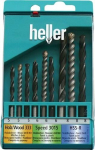 Bohrer-Satz D= 5,6,8 mm, Stein, Metall, Holz Heller