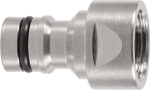 Hahnstecker IG 1/2", Ms vernickelt Geka-Plus 710XY