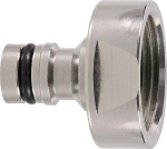 Hahnstecker IG 1", Ms vernickelt Geka-Plus 713XY