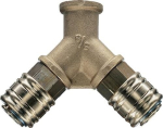Y-Verteiler IG 1/2", Messing EWO