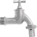 Uitlaatklep 3/4" met schroefaansluiting, mat verchroomd Geka Huis & Tuin