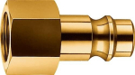 Plug nipple IG 1/2" Brass, EWO