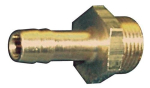 Schuine uitloop AG 1/4" , slang 6 mm Messing, EWO