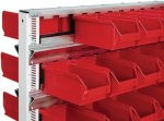 Ophangrail L= 1010 mm voor 3 stuks