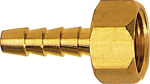 Schroefbare schenktuit IG 3/8", slang 6 mm Messing, EWO