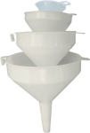 Trichter-Set PE D= 50,75,100,120 mm Reilang 33.186/S10