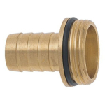Schroefaansluiting 1/3 AG 3/4" slang 1/2" Geka