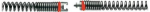 Schacht voor buisreiniging L= 4,5 mm, D= 22 mm, draad 4,5 mm Rothenberger