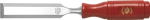 Stechbeitel DIN 5139 B B= 35 mm, Plastikheft rot