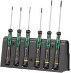 Schroevendraaierset elektronica Sleuf/PH 6 st. Wera 2035/6 A