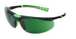 Schutzbrille, Anti-Kratz-Beschlag Plus schwarz-grün, Gläser grün IR3 5X3.03.35.30