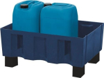Drip tray 60 l LxWxH 725x525x330 mm Polyethylene without grating