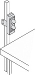 Contactdoosstrip 10 A 230 V, 2,9 m netkabel Contactdozen 4