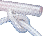 Absaug- & Förderschlauch I-250 A-259 mm, mittelschwer RO10 Airduc Pur 351 Inox MHF-AS RO10