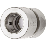 Hose section water stop 5/8" MS nickel-plated Geka plus 742X