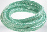 Vierkante gevlochten verpakking 20x20 mm, 360 gr. per meter Frenzelit isoTherm 800