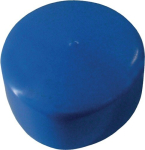 Beschermkap voor standpijpvoet DN 50, L= 40 mm, Ø 83 mm blauw Luitpold Schott