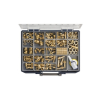 Assortment box Brass threaded fittings