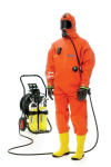 Beschermende overall WorkMaster Industrie EN943-1:2002 Type 1B, uit één stuk Geef de maat op