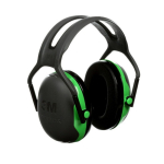 Hearing protection X1A Black/green capsules, EN352-1, SNR=27 dB 3M Peltor