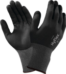 Nylon/nitril handschoenen Maat 10 gedeeltelijk grijs/zwart gecoat Ansell HyFlex 11-840
