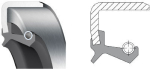 radial shaft seal 200x230x15 B1U7SL2 72 NBR 902, Simrit