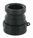 Coupling plug type A DN 15 IG 1/2" BSPP Kamlok, polypropylene PP