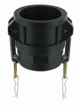 Coupling sleeve type D DN 20 IG 3/4" BSPP Kamlok, polypropylene PP