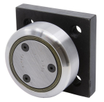 Radiaallager type 2.055 (gecombineerde rol) D=70,1 mm, plaat 80x80x15 mm Gelast met opschroefbare plaat AP1-Q
