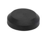 Abschlusskappe 20 mm, schwarz für Sackkarre