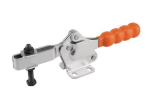Schnellspanner, horizontal K0074.0075 Fuß waagerecht, Neoprendruckstück