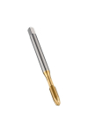 Machine tap M 10 Peel cut, TIN coating Dormer EP00TIN, through hole