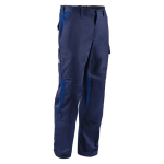 Broek Image Jurk Nieuw Ontwerp Maat 54, donkerblauw/bloemblauw, MG320 Kübler 2346