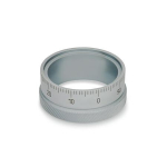 Teilring mit Standardskala GN 264-40-MCRS mattverchromt