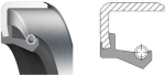 radial shaft seal 180x210x15 B1U7 72 NBR 902, Simrit