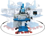Chassis 360° draaibaar, 5 laadrollen Laadvermogen 6 ton