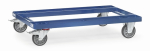 Pallet chassis Loading area 1230x820 mm, max. 500 kg TPE tyred, Fetra 22501