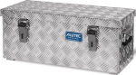 Transportkiste LxBxH 622x275x270 mm, Inhalt 37 Liter Aluminium Riffelblech