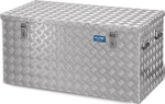 Transportkiste LxBxH 1022x525x520 mm, Inhalt 250 Liter Aluminium Riffelblech