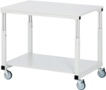 Table trolley 1 loading area W 1000xD 700xH 650-1000 mm Load capacity 150 kg