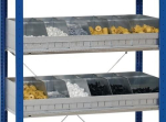 Bulkgoederenbak Multiplus B1000xD300 mm gegalvaniseerd voor Plug-in rekken