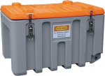 Gereedschapswagen 150 l BxDxH 800x600x530 mm Draagvermogen 100 kg, grijs/oranje