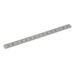 Scale with vertical digits GN 711-NI-100-S-M stainless steel